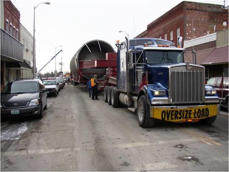 Oversize Load/Heavy Haul done via Landstar Agent RYX
